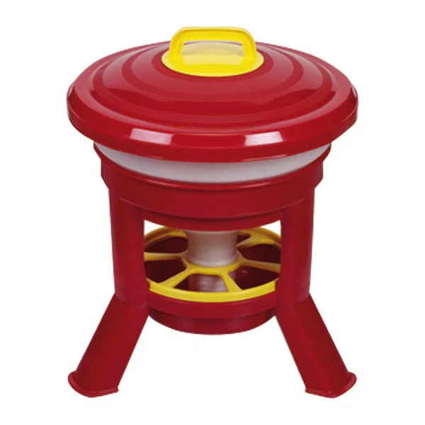 Imperial Hopper Feeder with Legs, 20 Liter – Large Capacity Plastic Poultry Feeder - Image 1