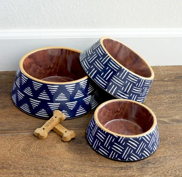 Indigo Oasis Pet Bowl - Image 2