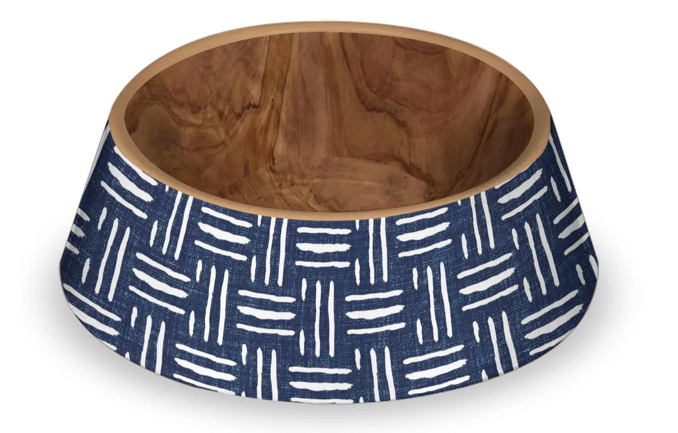 Indigo Oasis Pet Bowl - Image 1