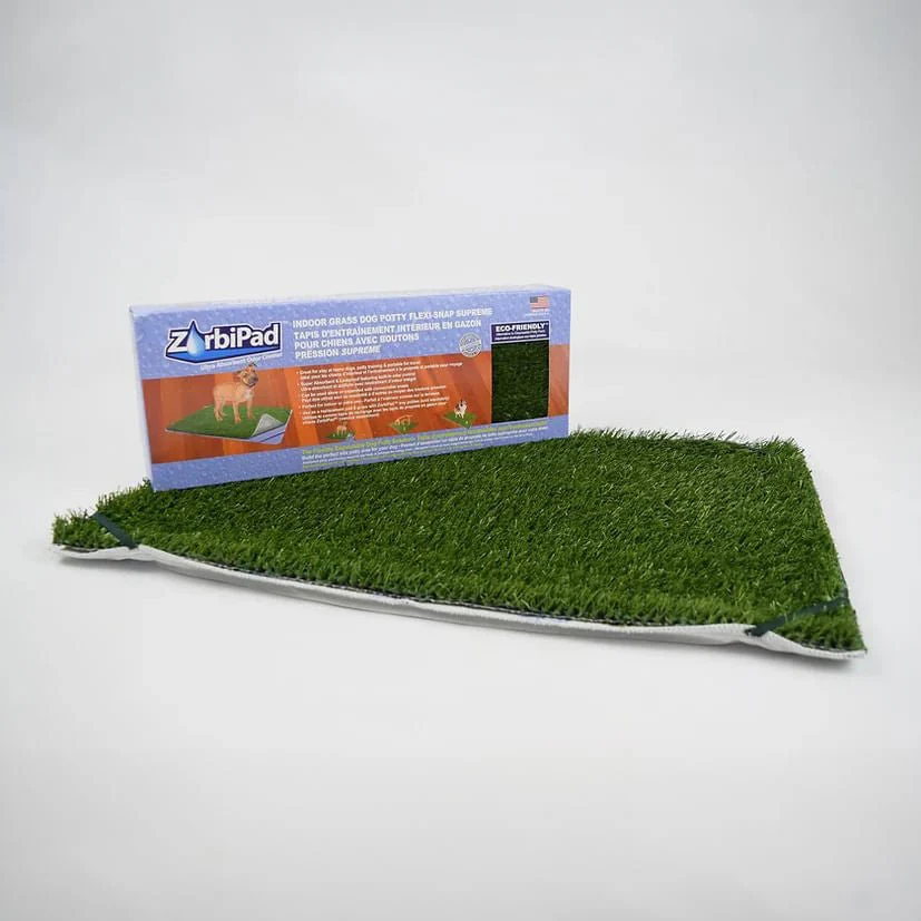 ZorbiPad Indoor Dog Potty, 16" x 24" (Pad & Grass Only) - Image 1