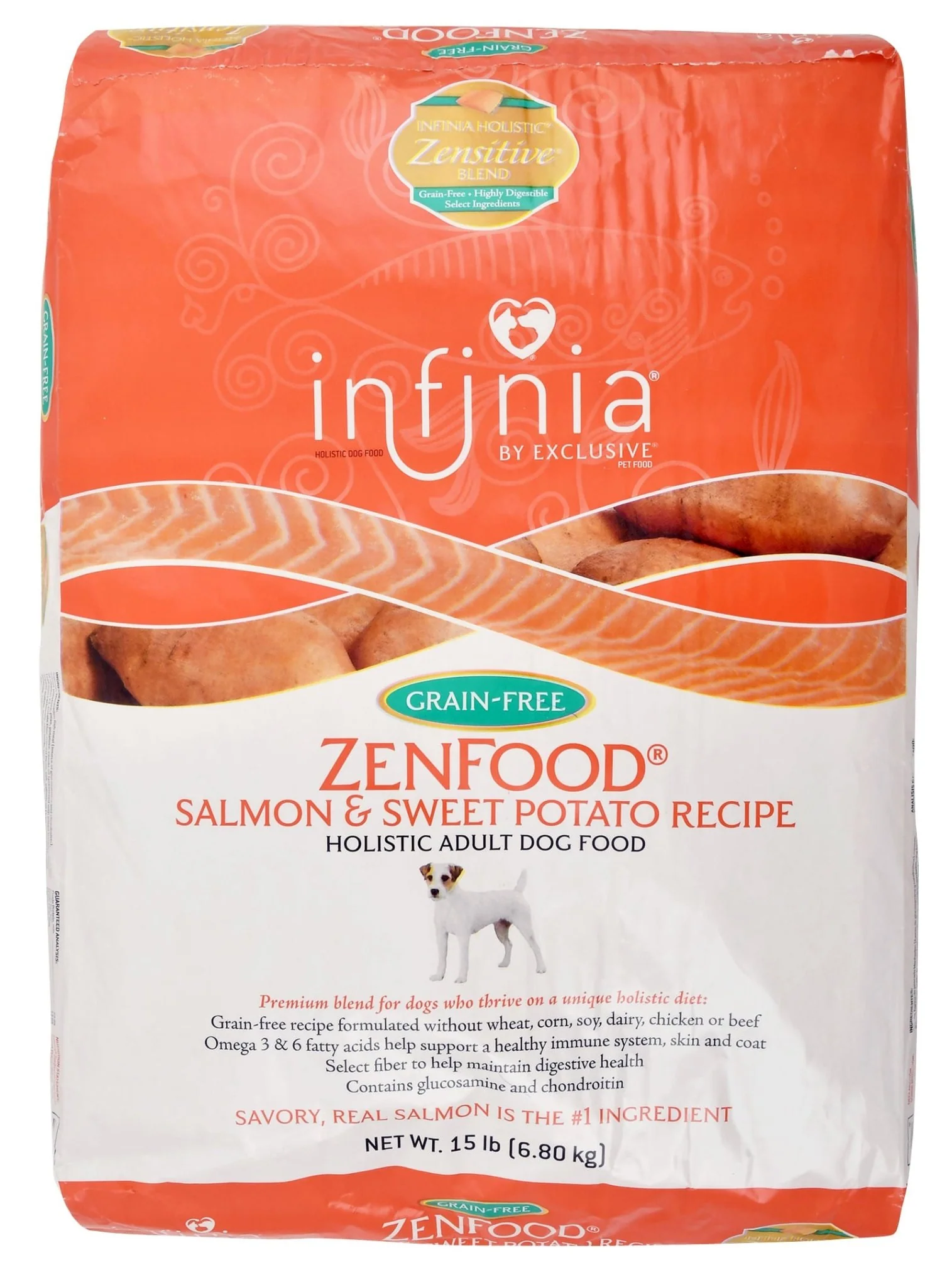Infinia Grain-Free Zen Salmon Dog Food - Image 1