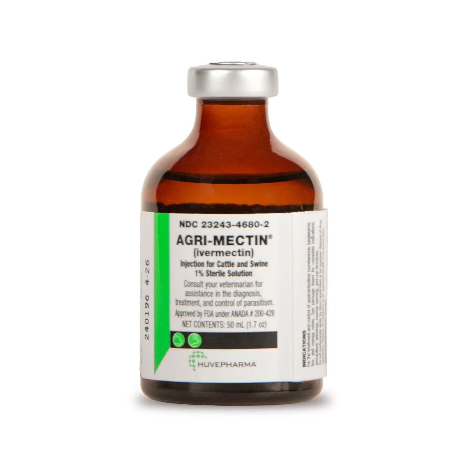 Injectable 1% Ivermectin Cattle & Swine Dewormer - Image 1