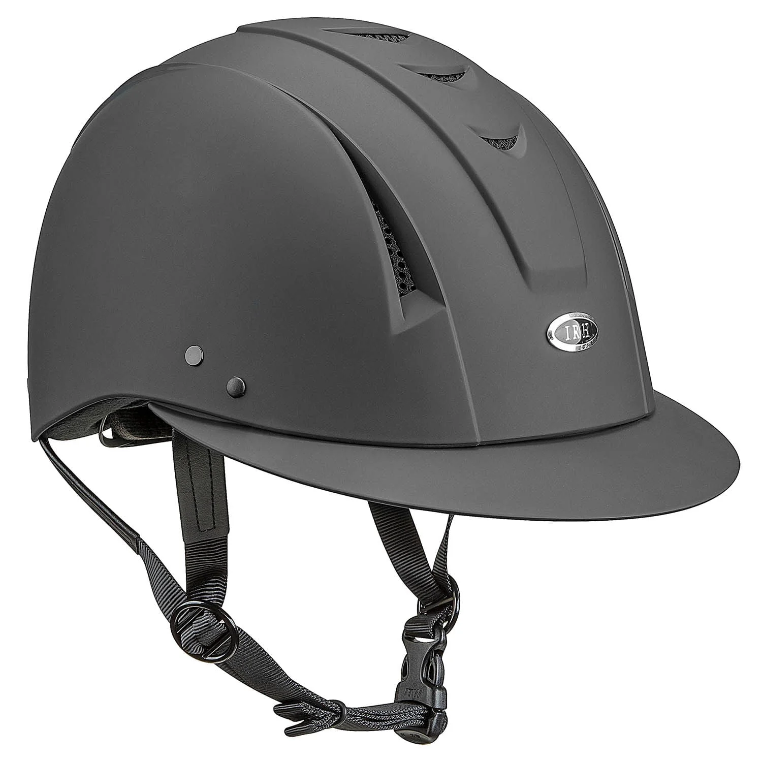 IRH Equi-Pro Riding Helmet with Sun Visor - Image 1