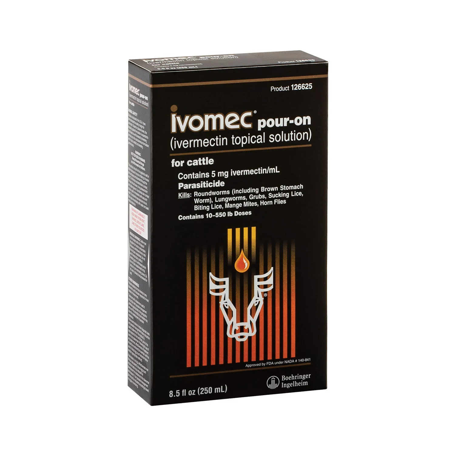 Ivomec Pour-On Cattle Wormer - Image 1
