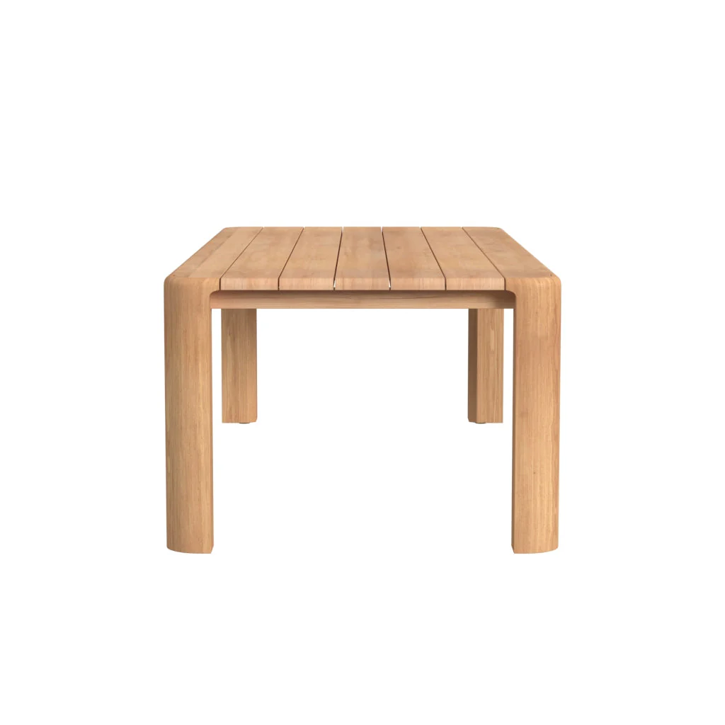 Natural Teak 96" Dining Table - Image 3