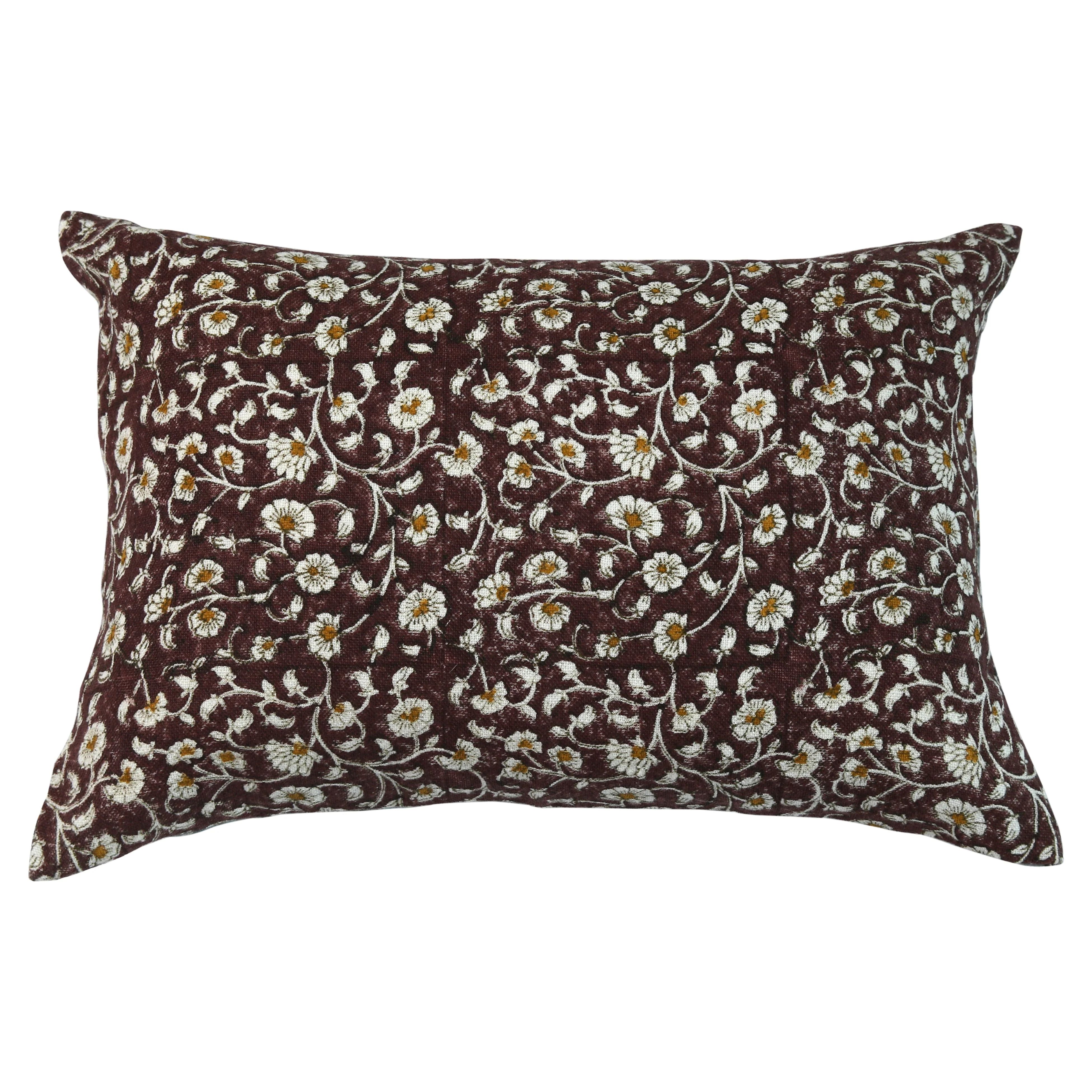 Izna Ruby on White Pillow - Image 1