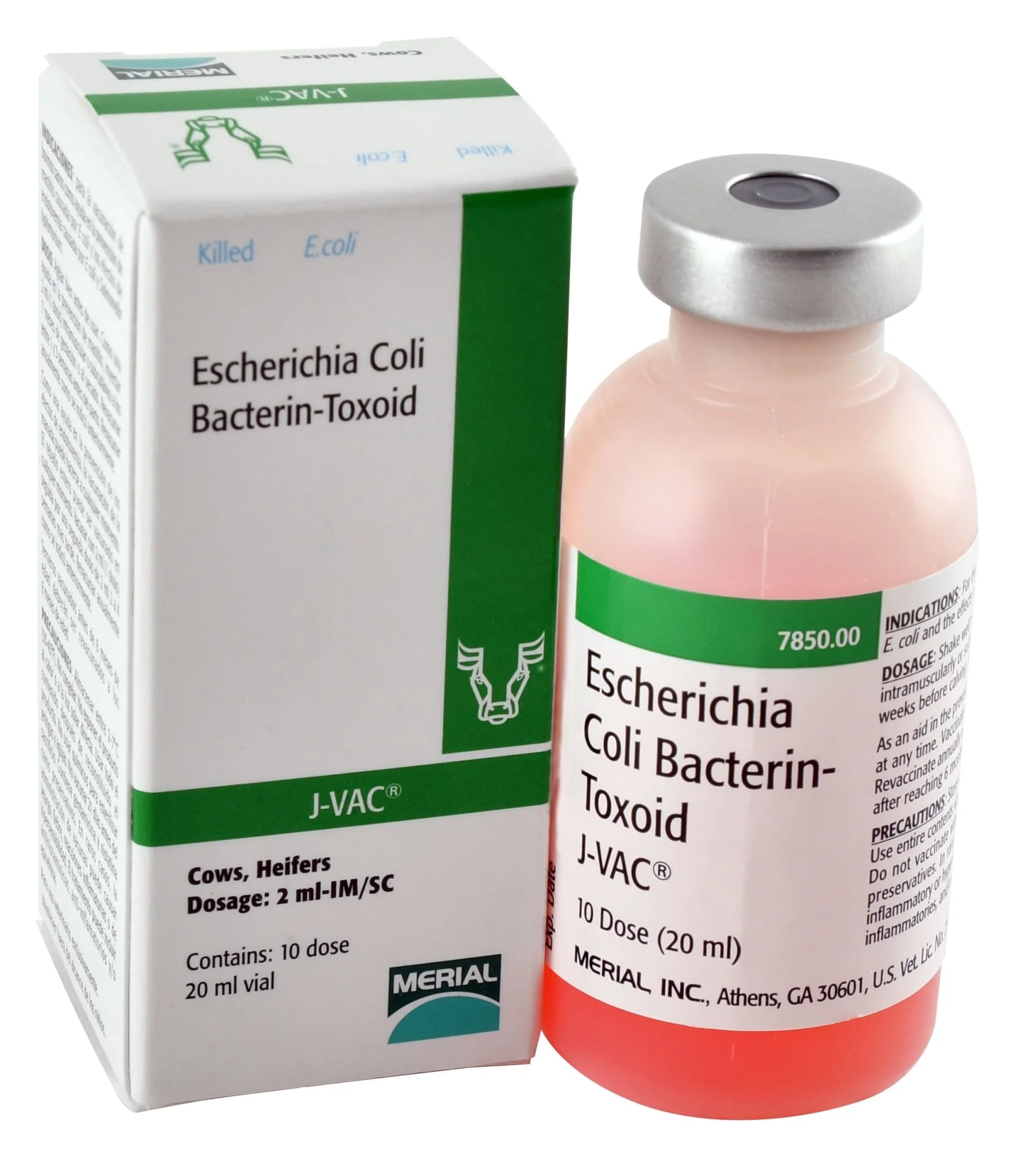 J-Vac E. coli Cattle Vaccine (Killed E. coli) - Image 1