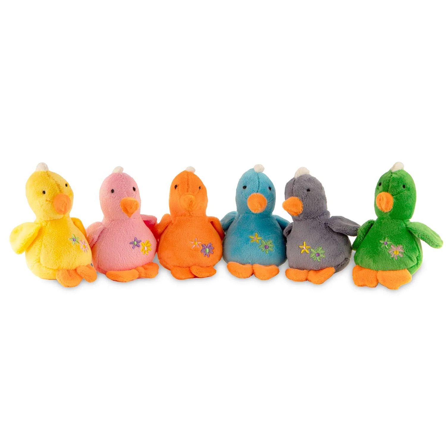 Jeffers 4" Baby Duck Plush Squeaker Dog Toys - Image 3