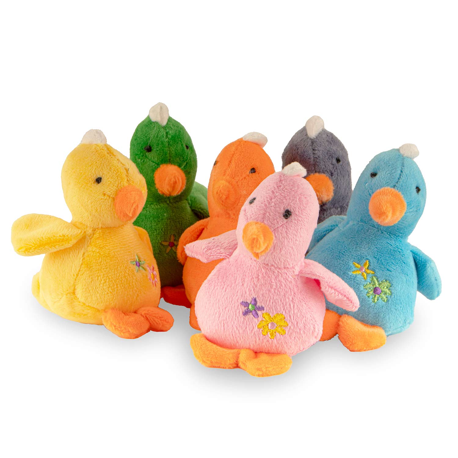 Jeffers 4" Baby Duck Plush Squeaker Dog Toys - Image 1