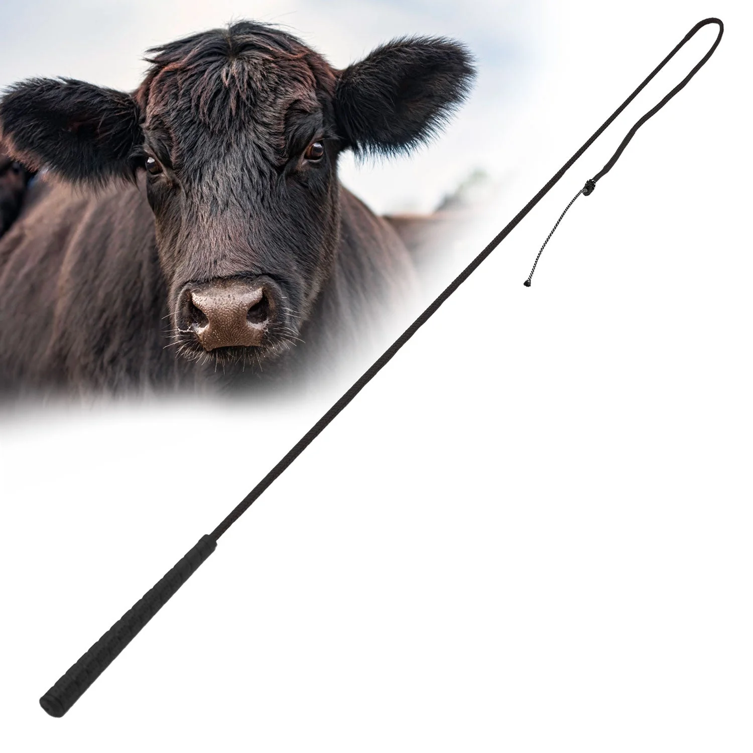 Jeffers 50" Stockyard Whip, 18" Drop - Image 1