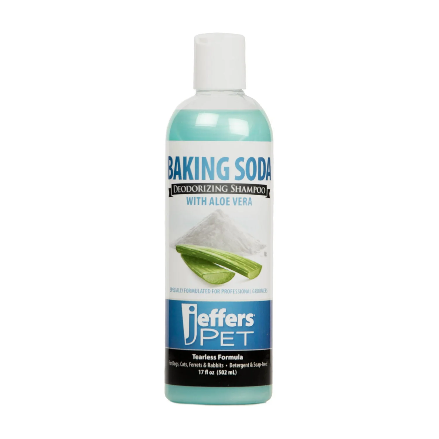 Jeffers Pet Tearless Baking Soda Deodorizing Pet Shampoo with Aloe Vera - Image 1