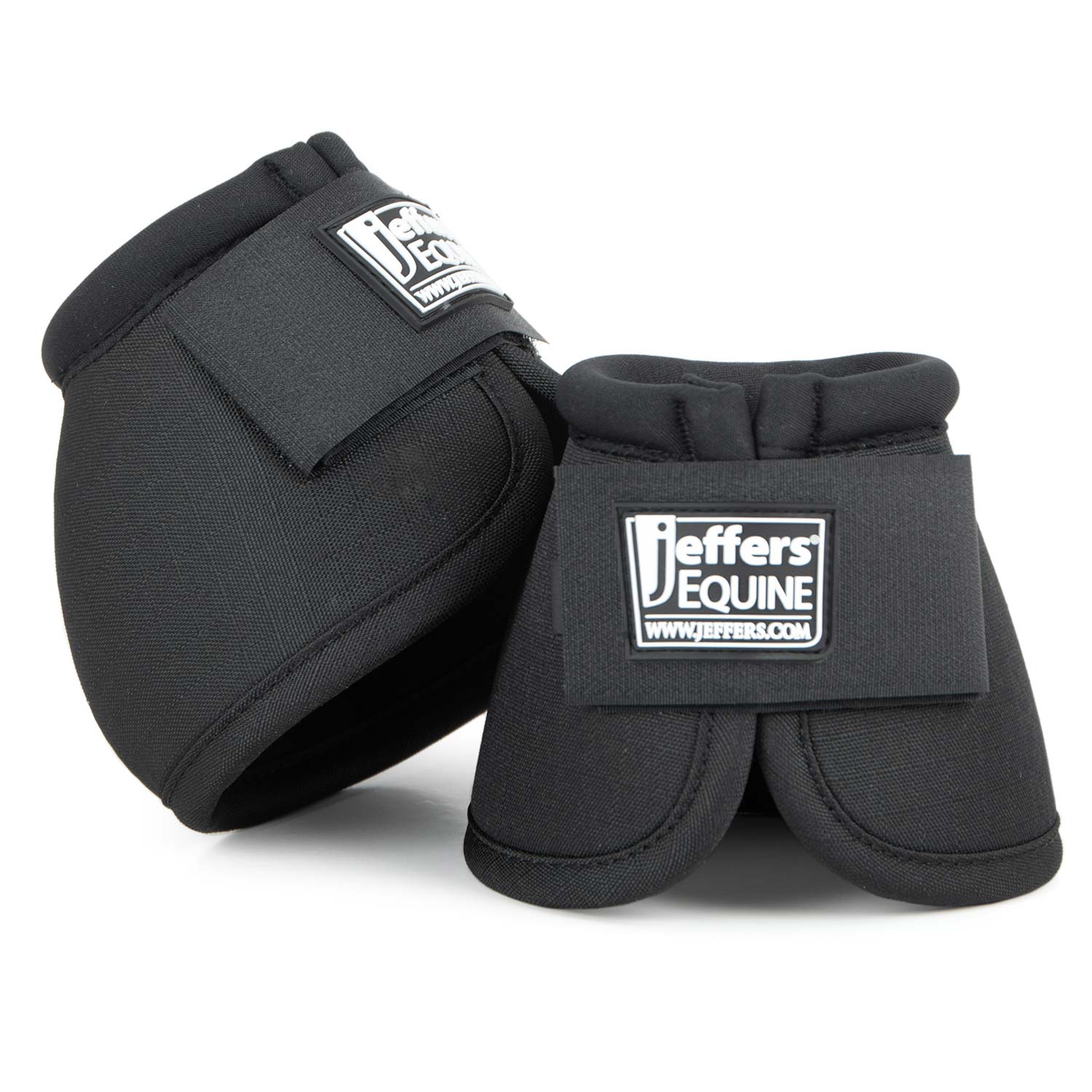 Jeffers No-Turn Bell Boots for Horses, Solid Colors, 2 ct - Image 1