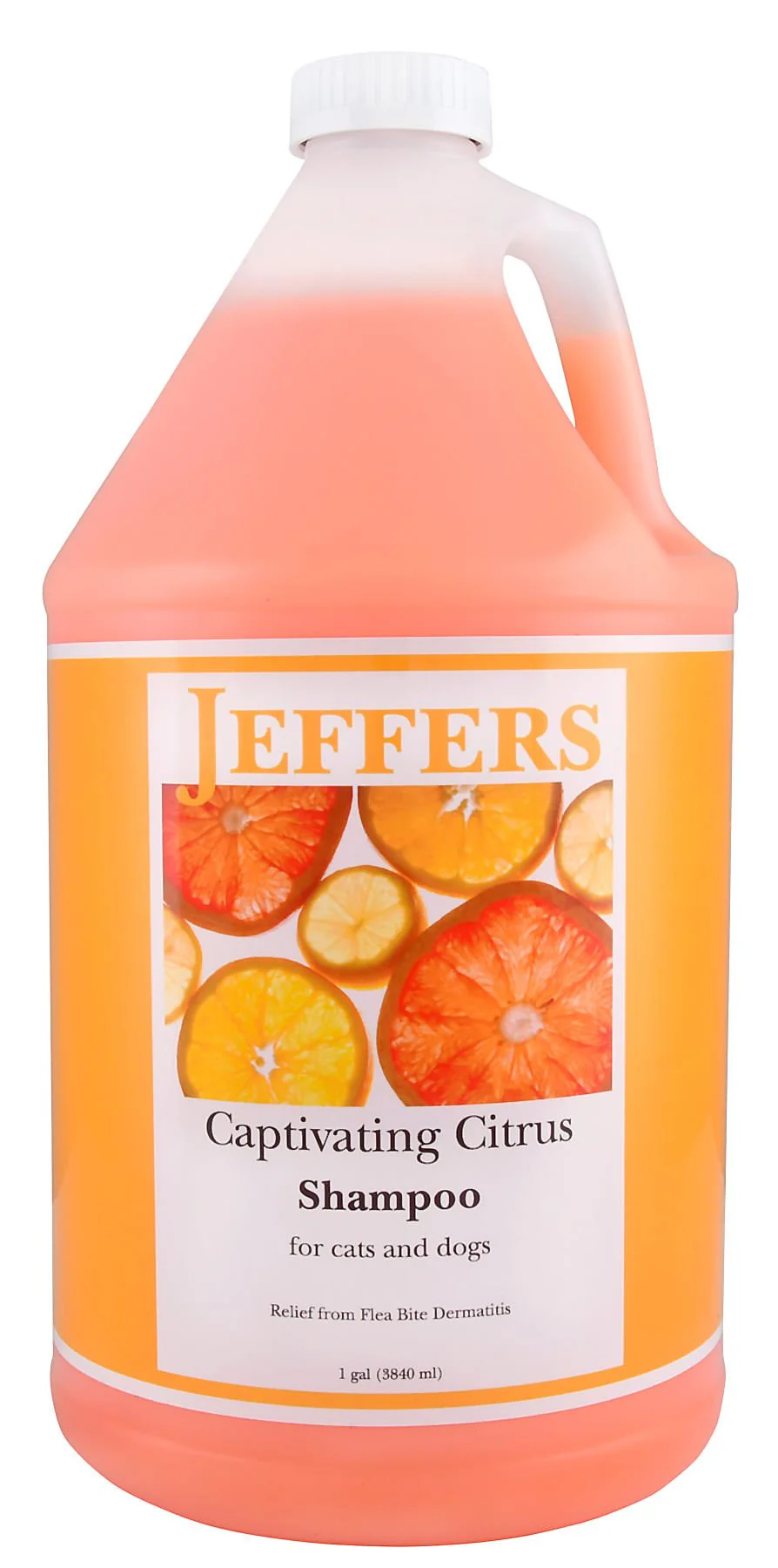 Jeffers Pet Captivating Citrus All-Natural Flea Bite Relief Shampoo for Dogs and Cats - Image 3