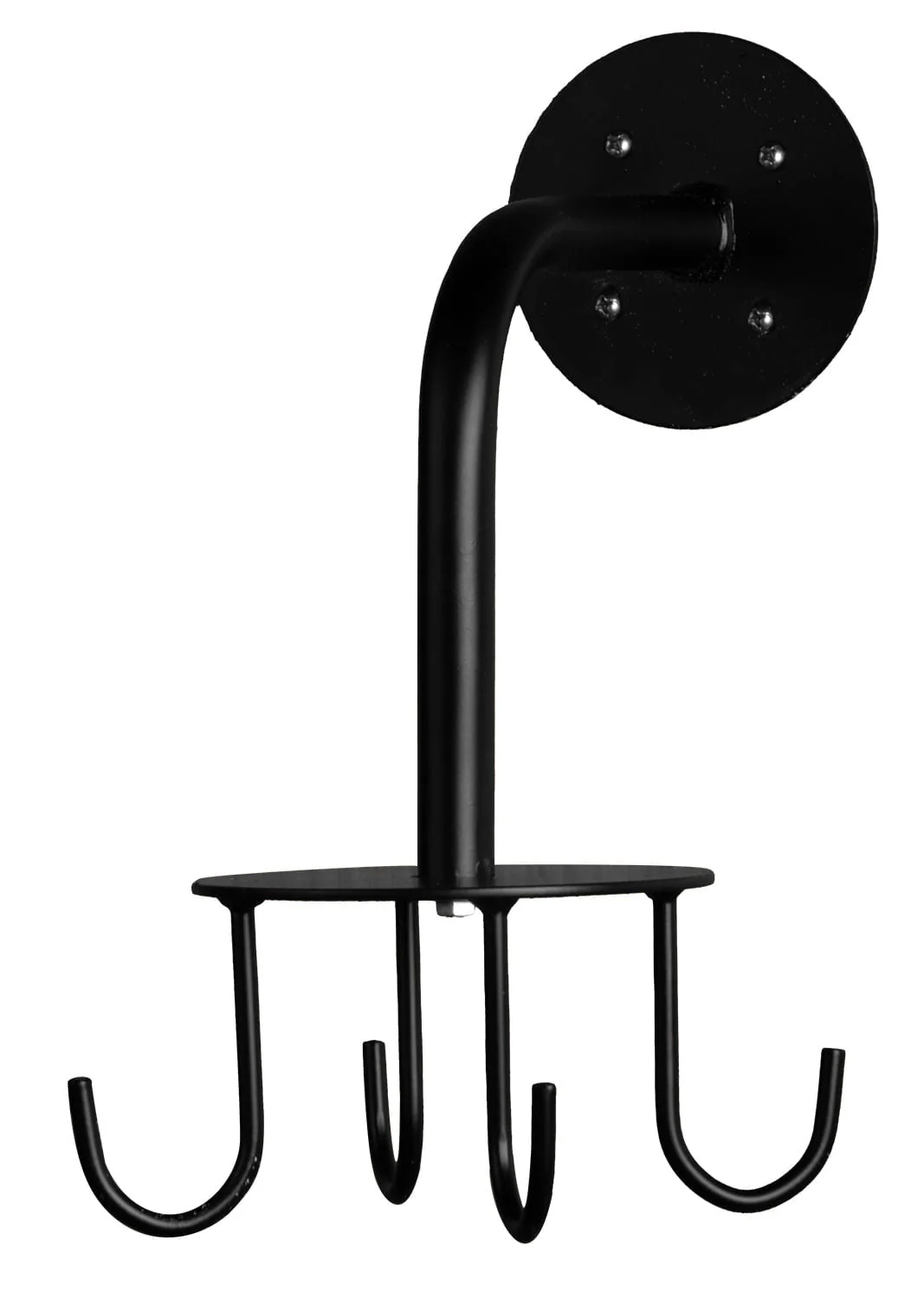 Jeffers 4 Hook Rotating Carousel Horse Bridle & Halter Wall Mount Rack - Image 1