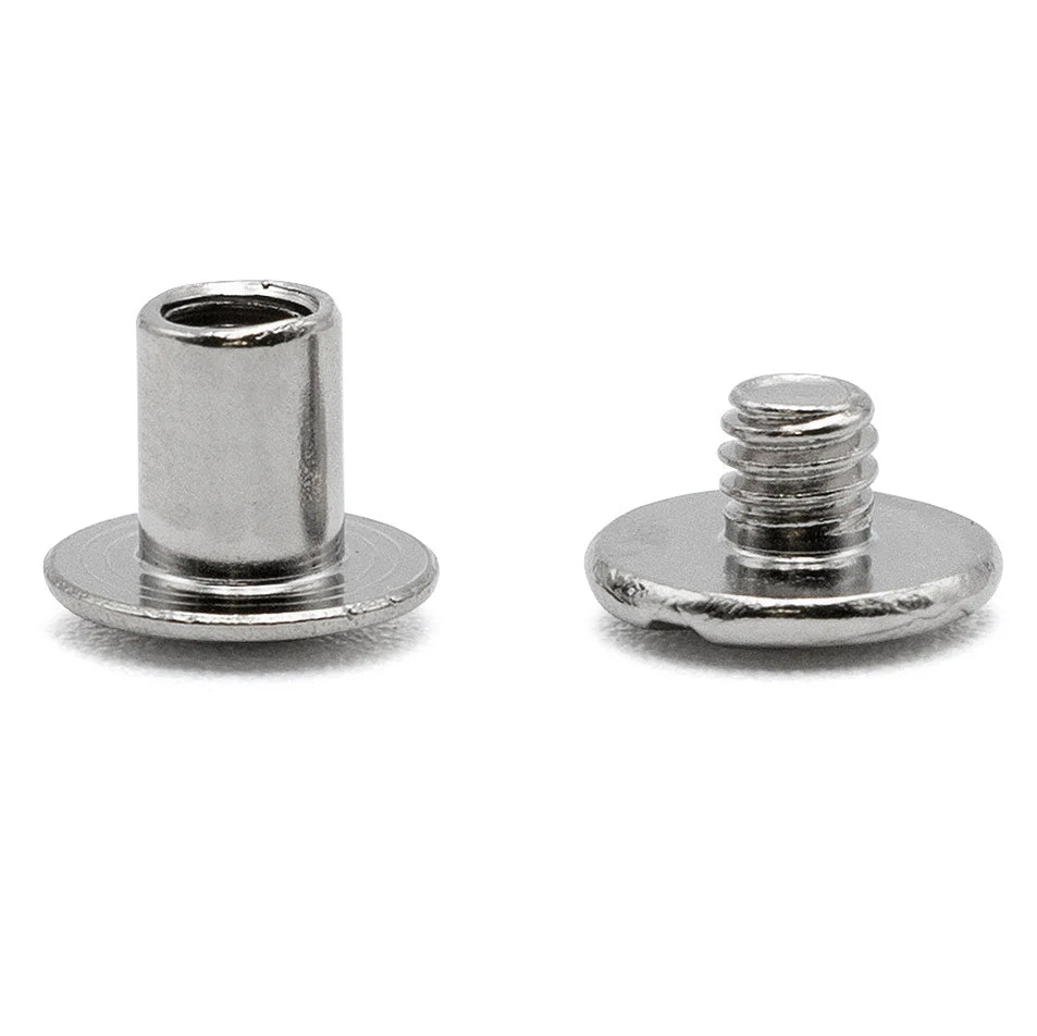 Jeffers Chicago Screws for Leather & Tack, 10 Pack - Image 2
