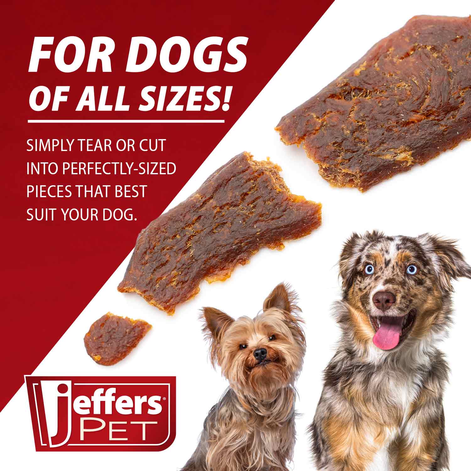 Jeffers Chicken Jerky Healthy Dog Treats, 24 oz - 100% Natural, Grain-free, Gluten-free, Made in USA - Image 3