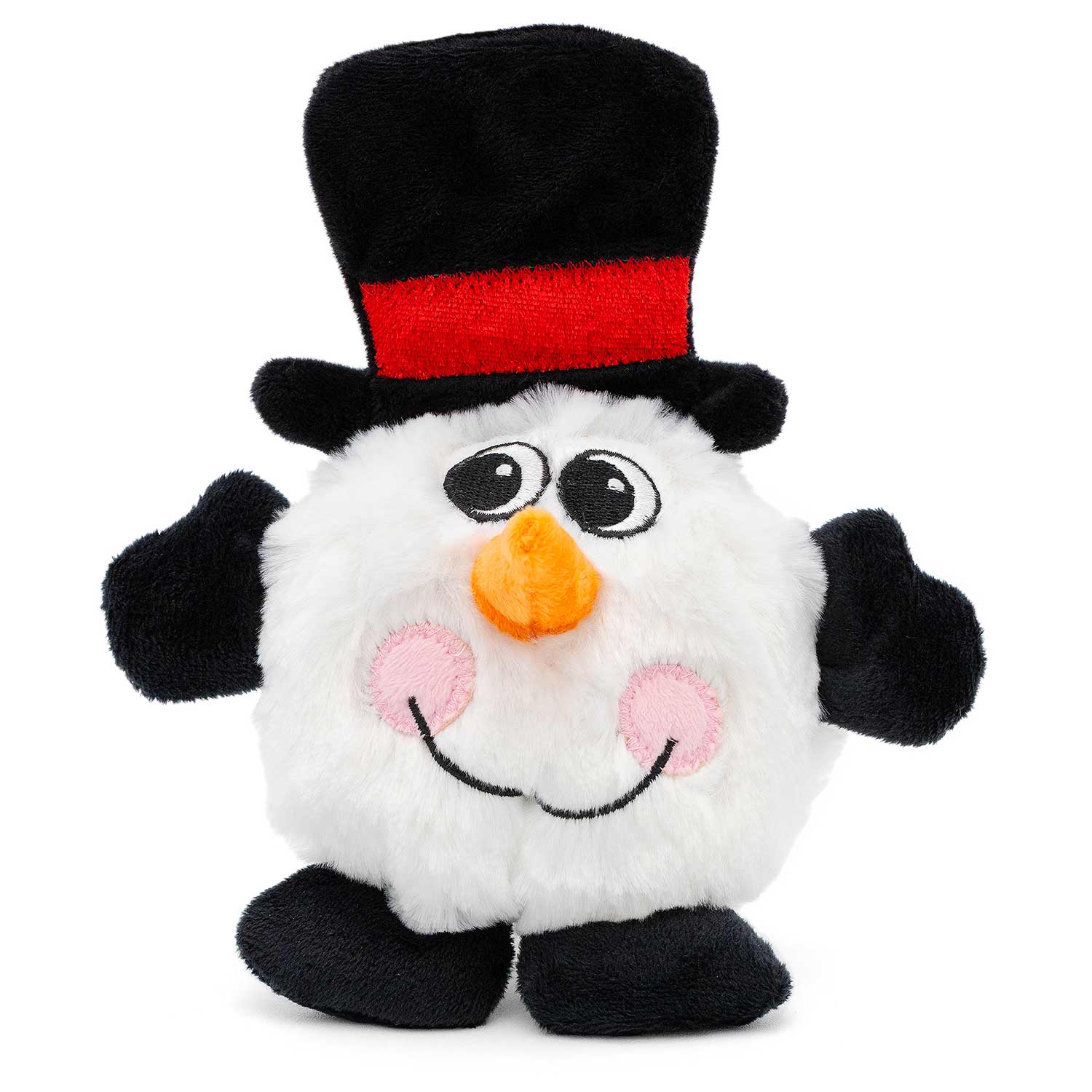 Jeffers Christmas Character Plush Orbs Squeaker Dog Toy - Image 1