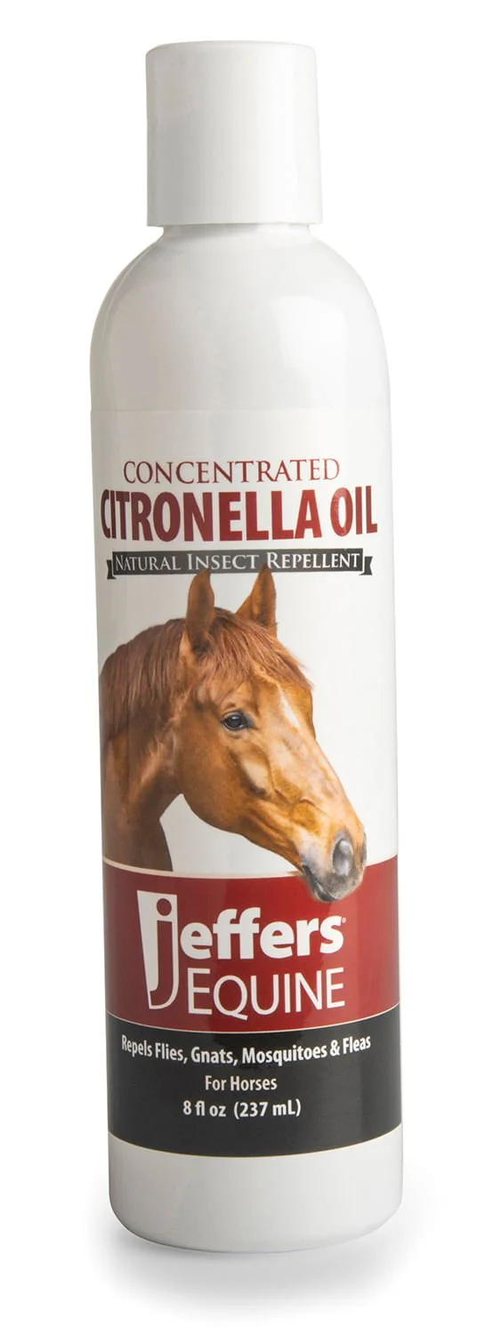 Jeffers Concentrated Citronella Oil Natural Insect Repellent for Horses, - Image 1