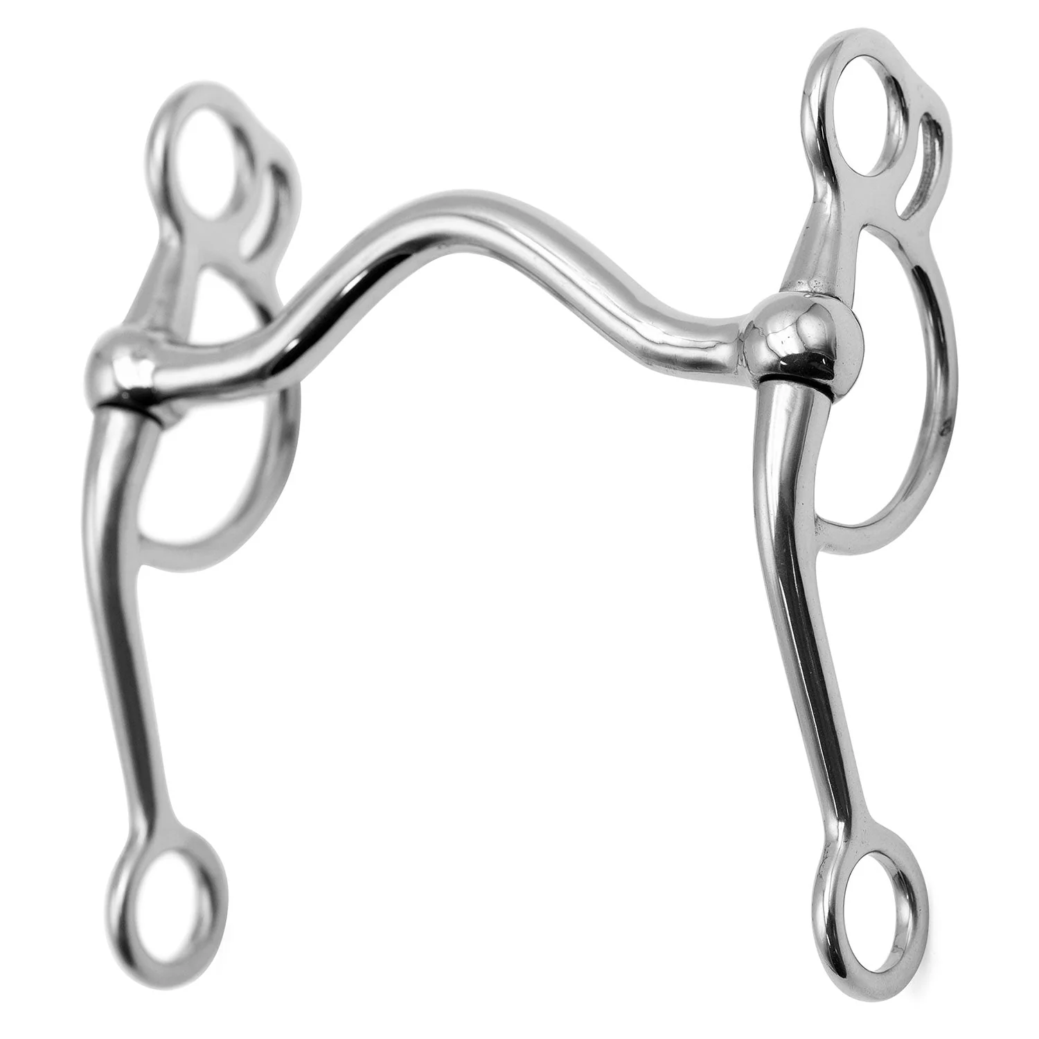 Jeffers Cowboy Pelham Curb Horse Bit - Image 2