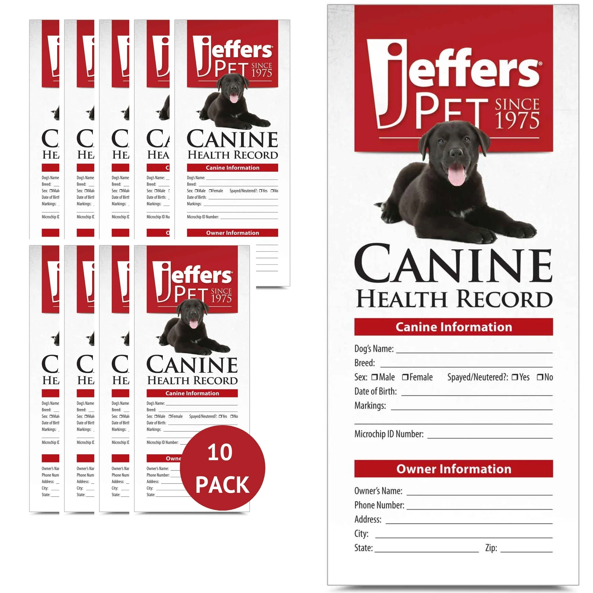 Jeffers Dog Health Record - Image 2