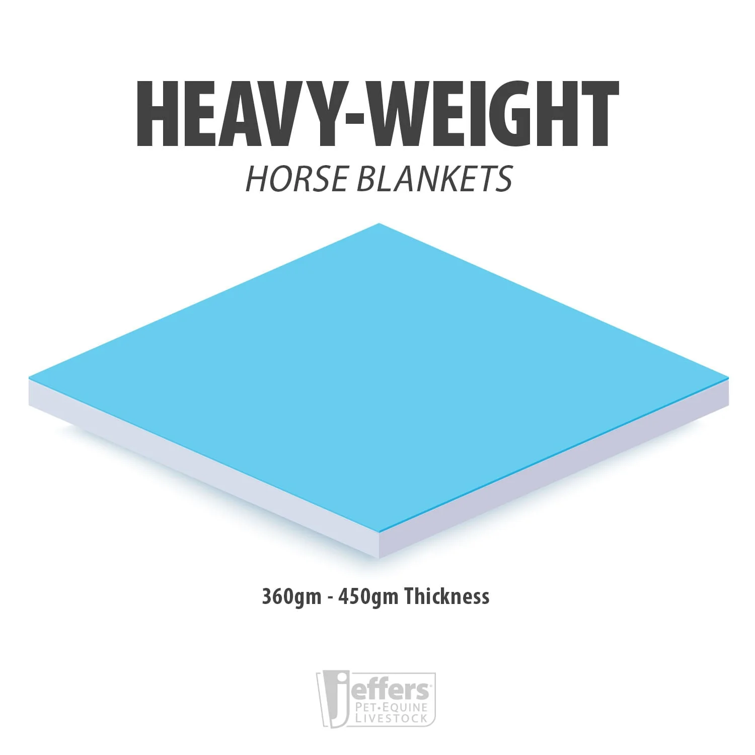 Jeffers Economy Plus Combo Neck Horse Turnout Blanket, 1200D, 360g Fill, Navy/Gray - Image 2