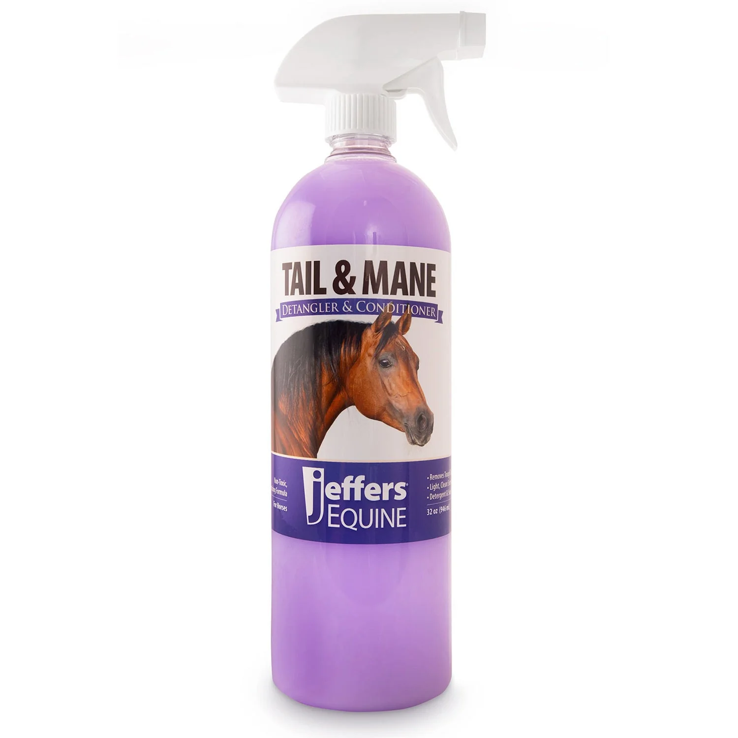 Jeffers Equine Tail & Mane Detangler and Conditioner for Horses - Image 1