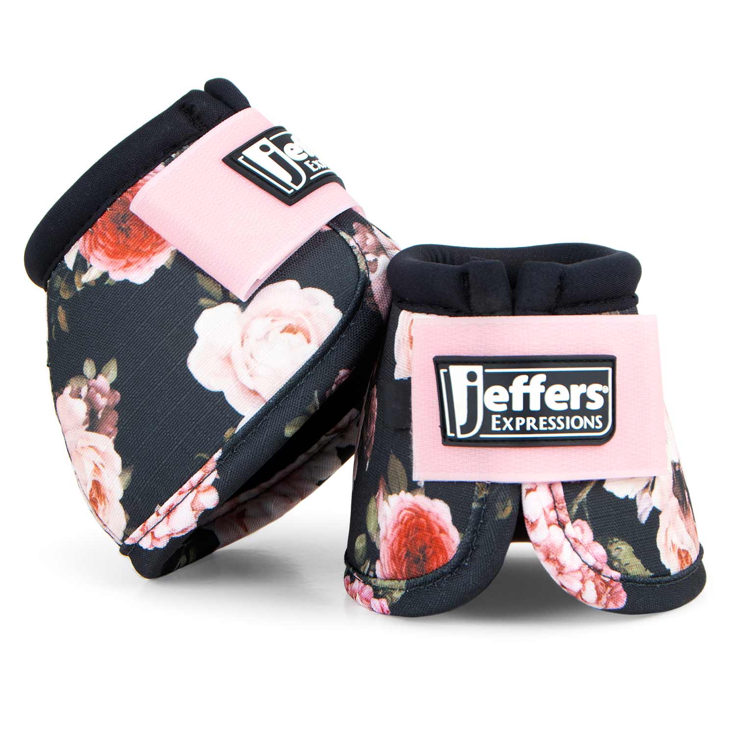 Jeffers Expression No-Turn Bell Boots for Horses, Pair - Image 1