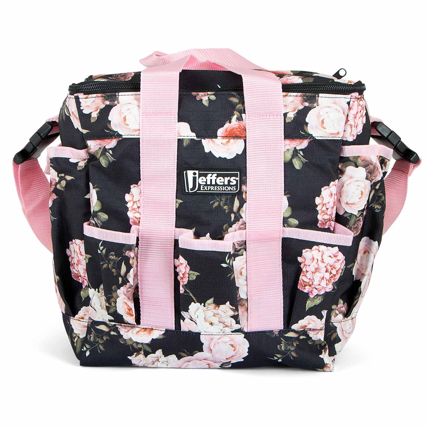 Jeffers Expression Deluxe Horse Grooming Bag with Adjustable Strap - Image 1