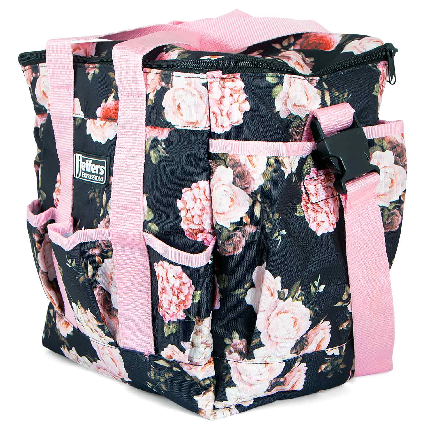 Jeffers Expression Deluxe Horse Grooming Bag with Adjustable Strap - Image 2