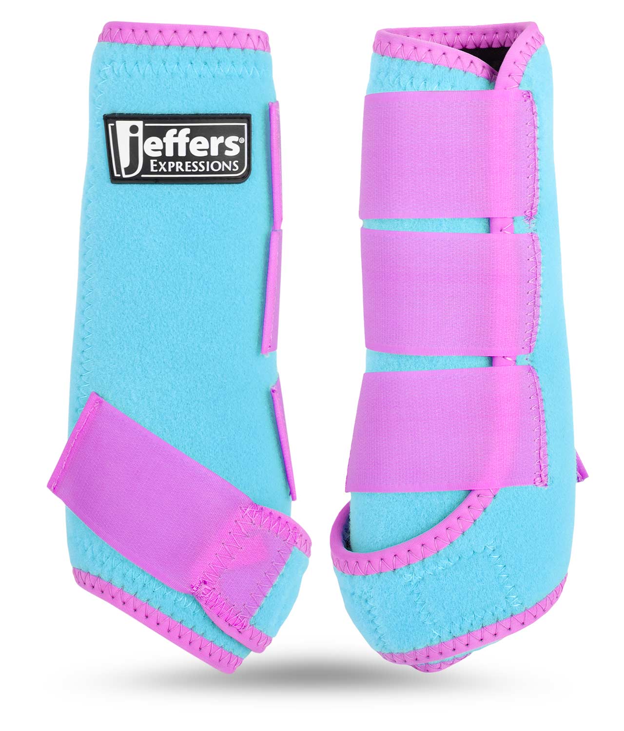 Jeffers Expression Neon Protective Boots for Horses - Image 1