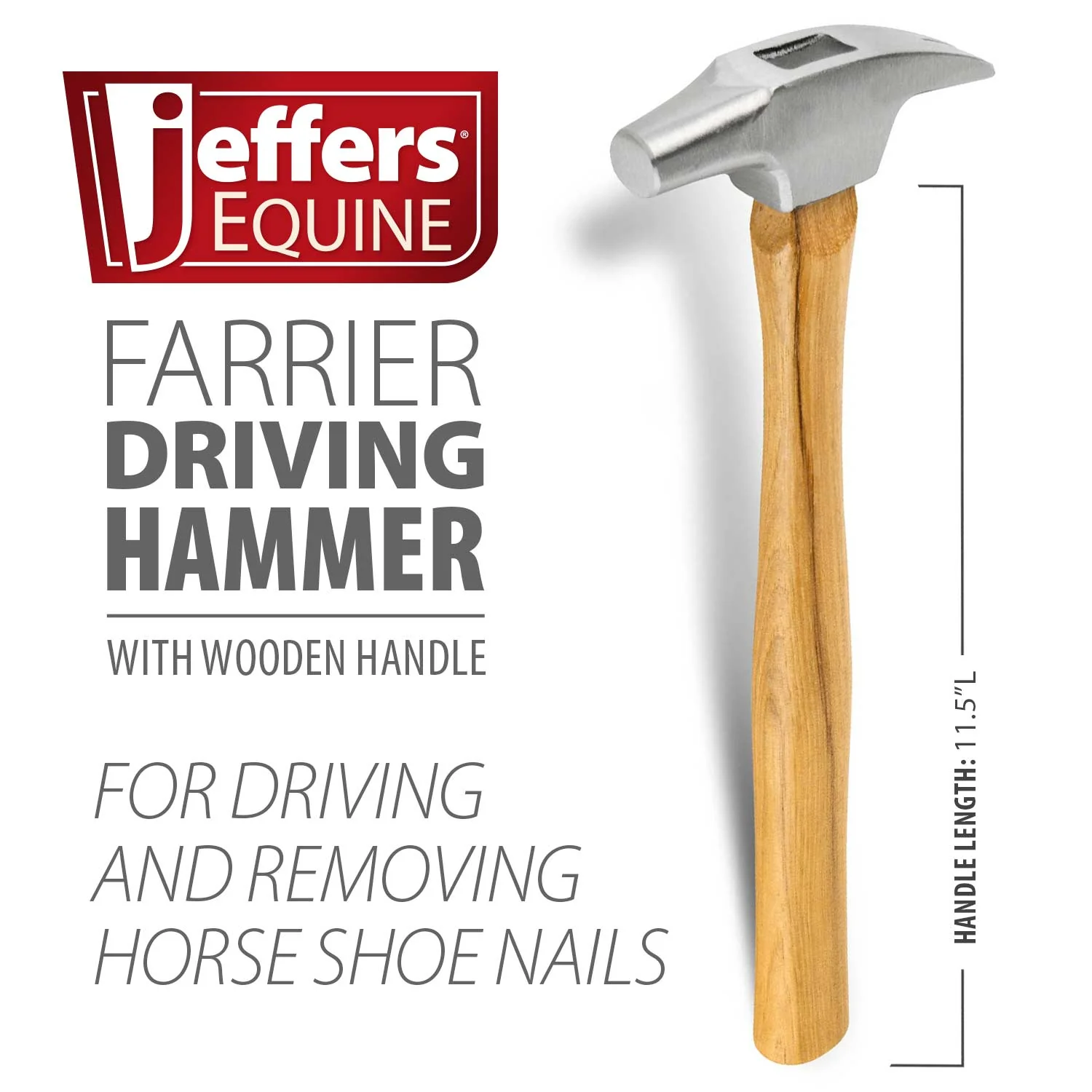 Jeffers Farrier Driving Hammer for Horses - Image 2