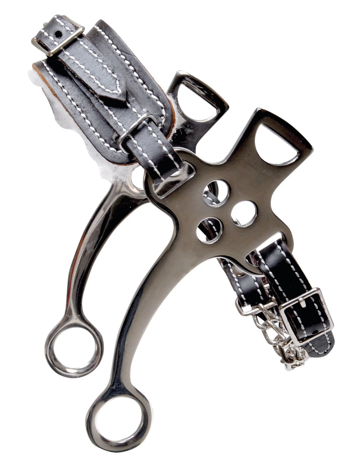 Jeffers Fleece Lined Hackamore - Image 1