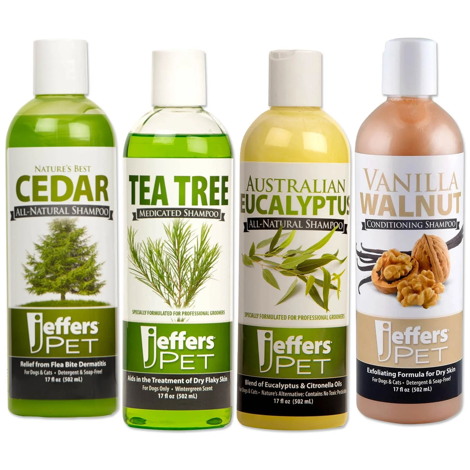 Jeffers Forest Pup Shampoos, 4 Piece Kit - Image 1