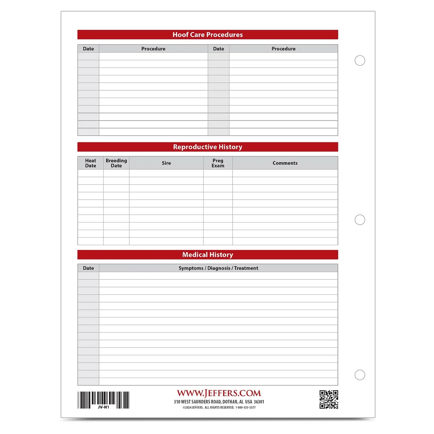Jeffers Horse Health Records - Image 3