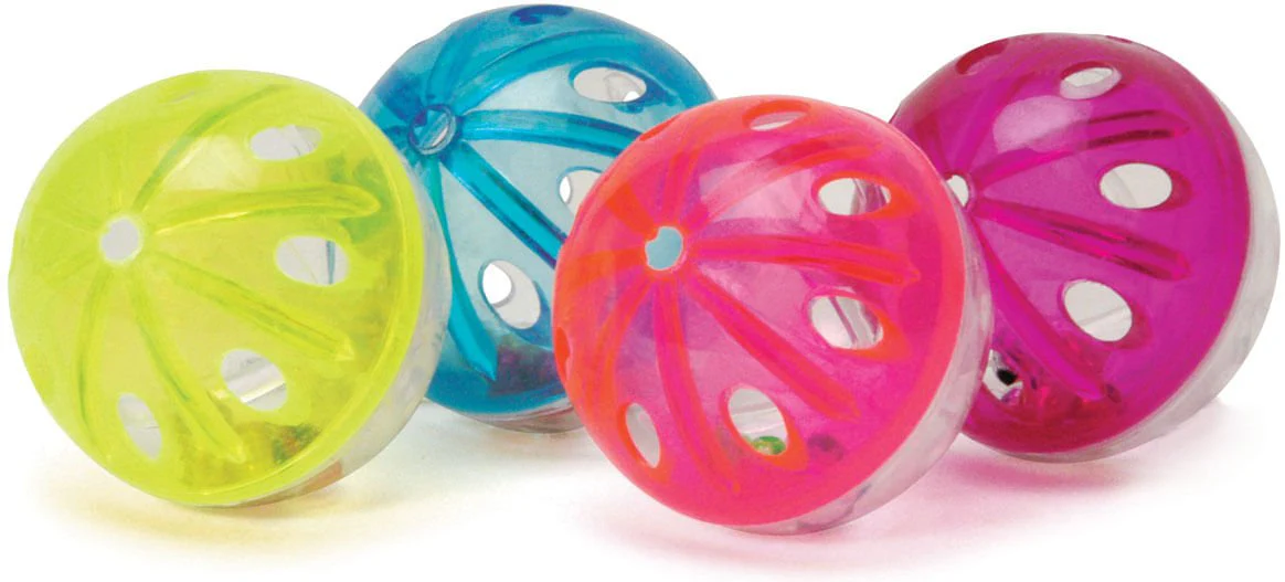 Jeffers Jingle Balls Cat Toy, 4 pk - Image 3