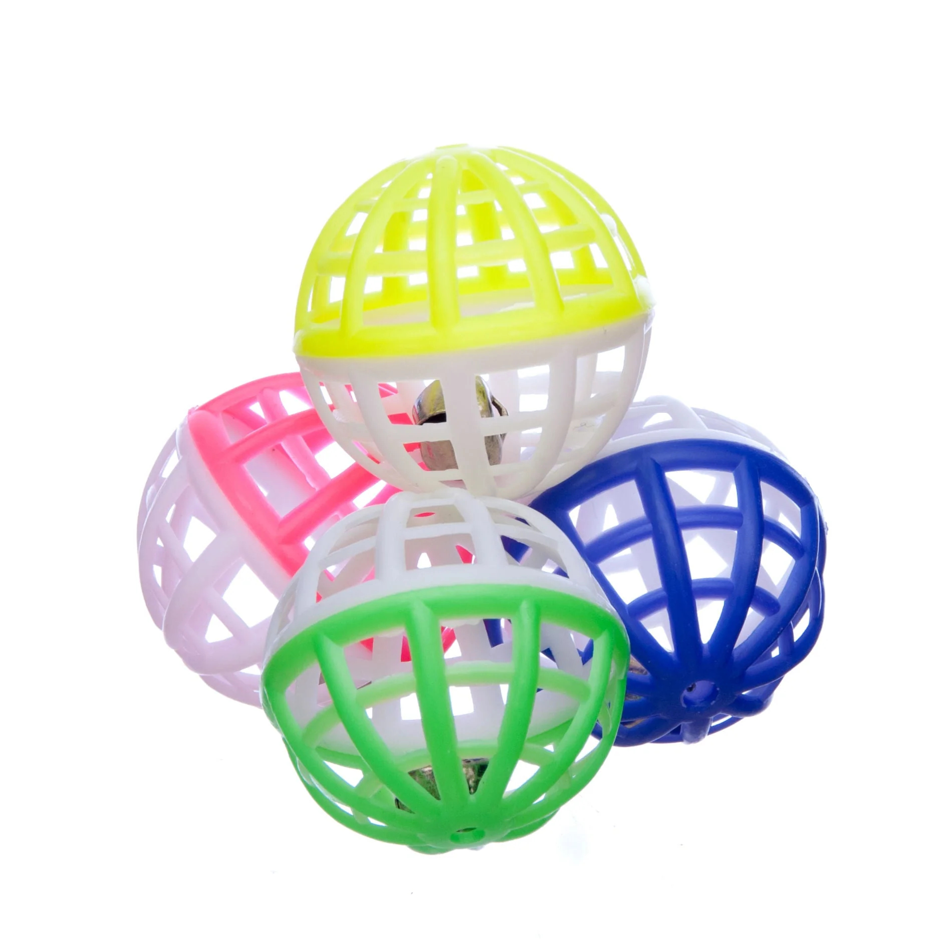 Jeffers Jingle Balls Cat Toy, 4 pk - Image 1