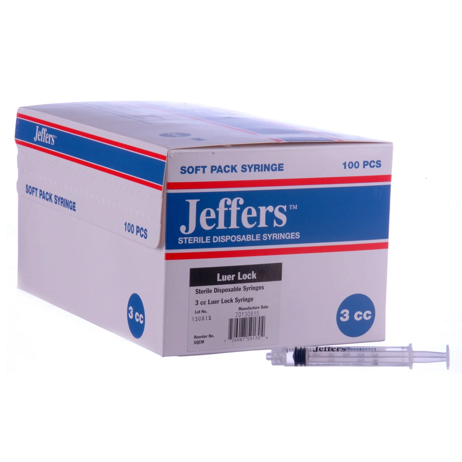 Jeffers Luer Lock Syringes, Boxes - Image 1