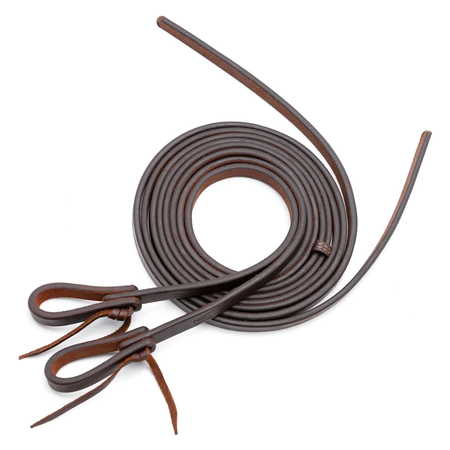 Jeffers LuxeLeather Heavy Oiled Split Reins for Horses - Image 1
