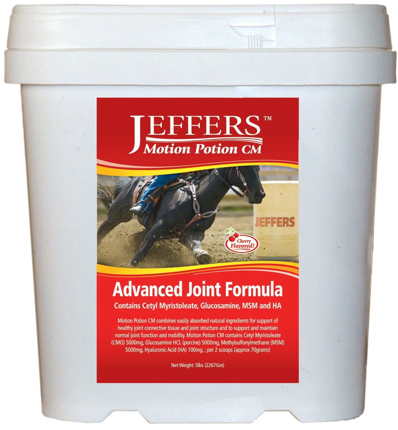 Jeffers Motion Potion CM Advanced Joint Formula Powder Supplement for Horses - Image 1