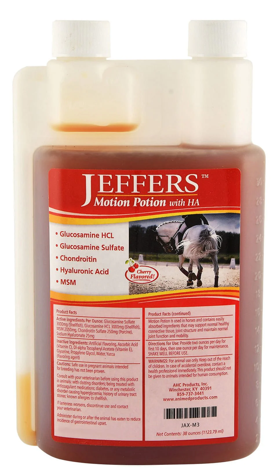 Jeffers™ Motion Potion Equine Joint Supplement Liquid with HA - Image 1