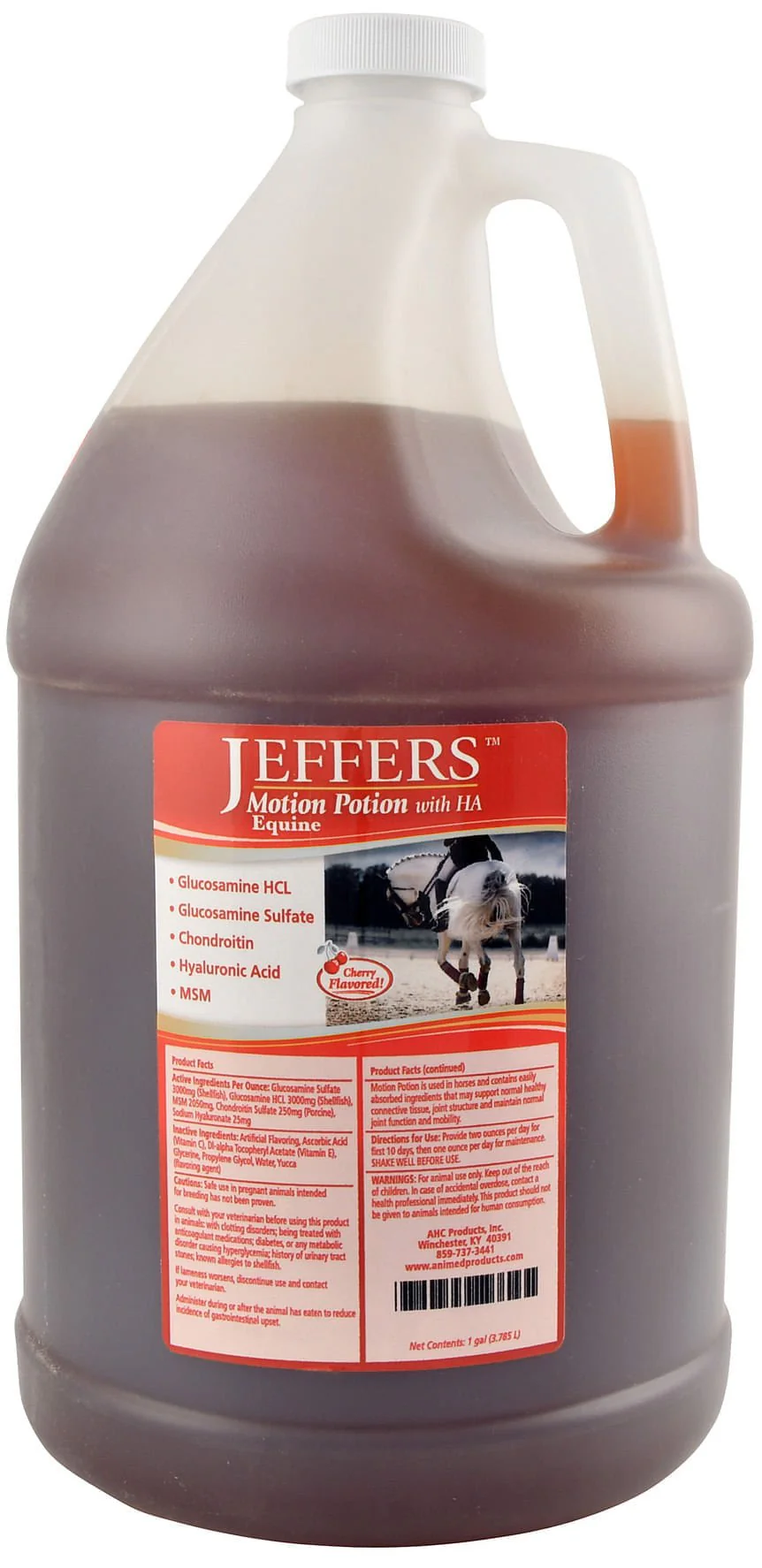 Jeffers™ Motion Potion Equine Joint Supplement Liquid with HA - Image 2