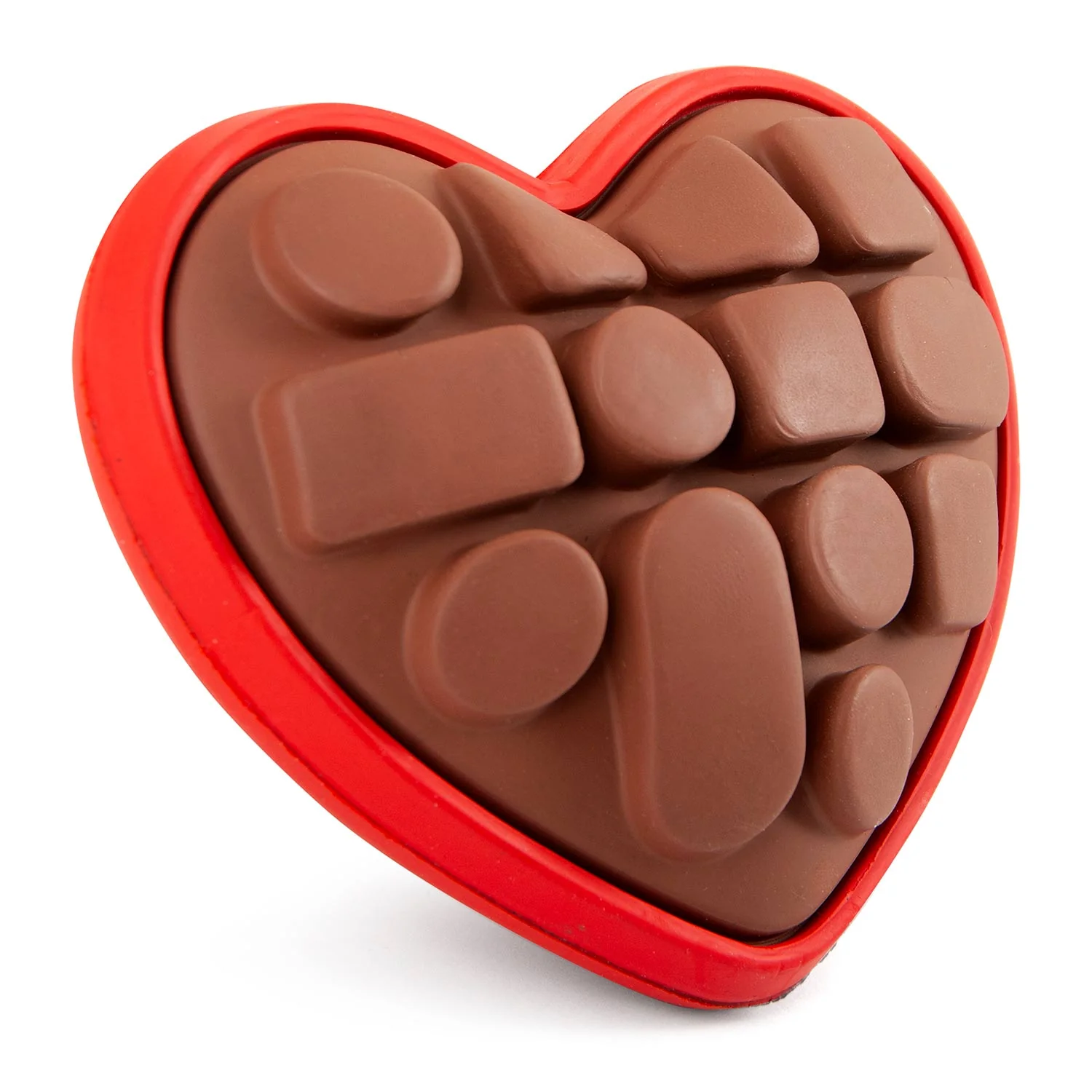 Jeffers Natural Rubber Box of Chocolates Dog Chew Toy for Medium-Chewers - Image 1