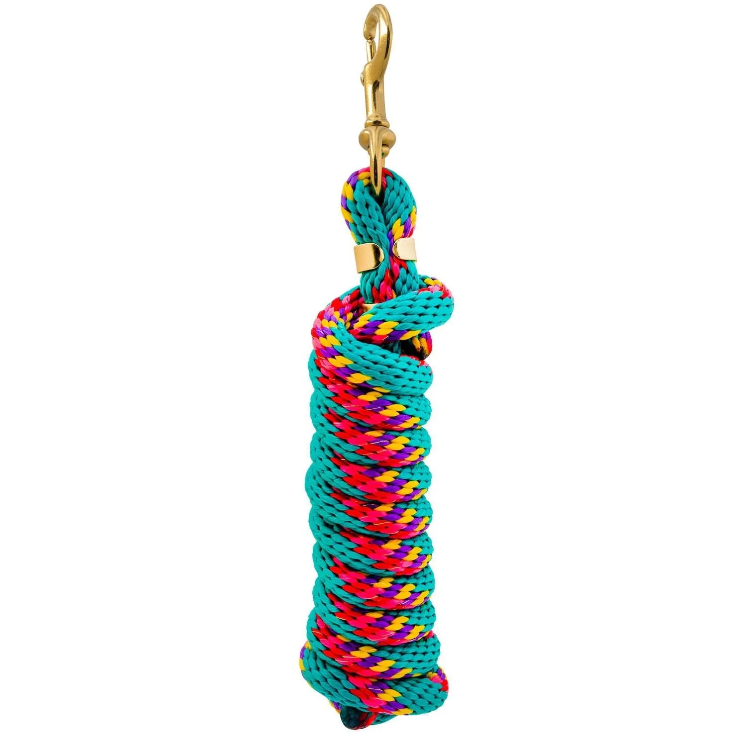 Jeffers Neon Poly Lead Rope with Bolt Snap, 8' - Image 3