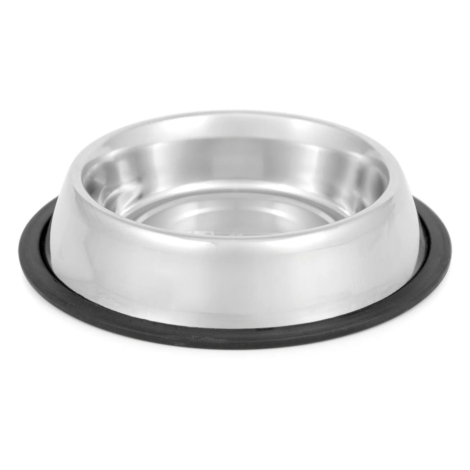 Jeffers No-Skid/No-Tip Stainless Steel Pet Bowls - Image 1