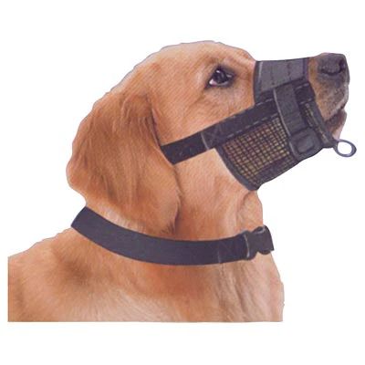 Jeffers Nylon Mesh Adjustable Dog Muzzle - Image 1