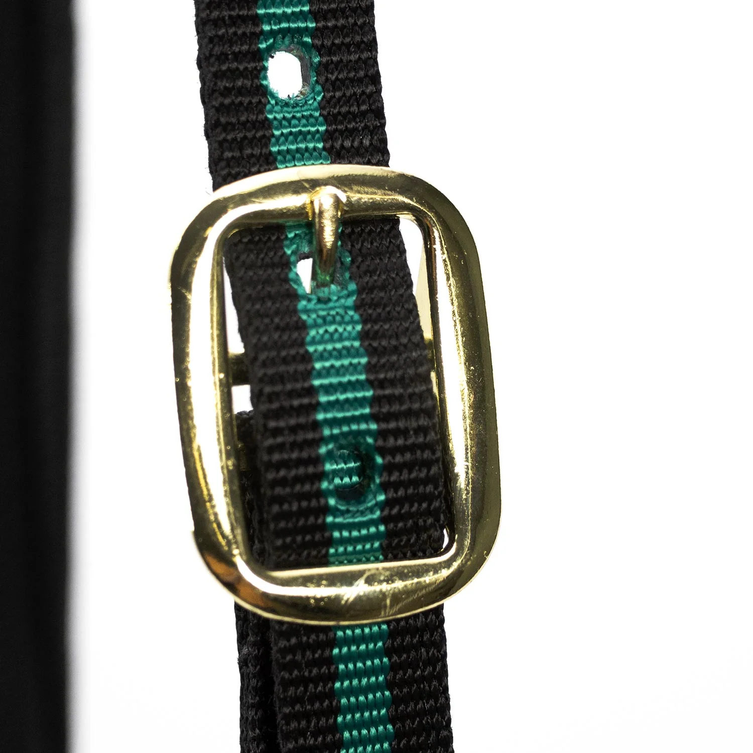 Jeffers Padded Nylon Horse Halter with Throat Snap - Image 3