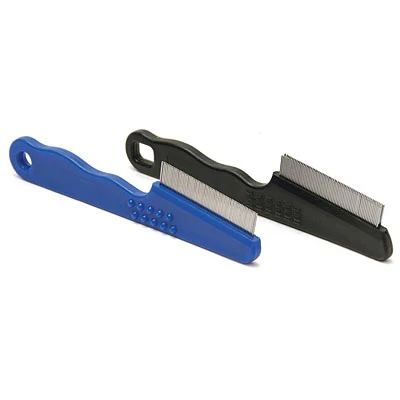 Jeffers Ergo Grip Flea Combs for Pets with Plastic Handle - Image 3