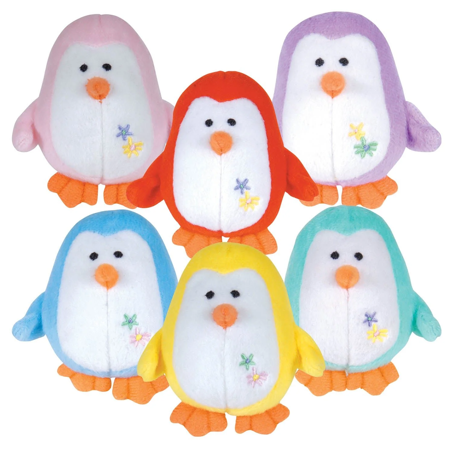Jeffers Plush Penguin Squeaker Toy for Puppies & Small Dogs - Image 1