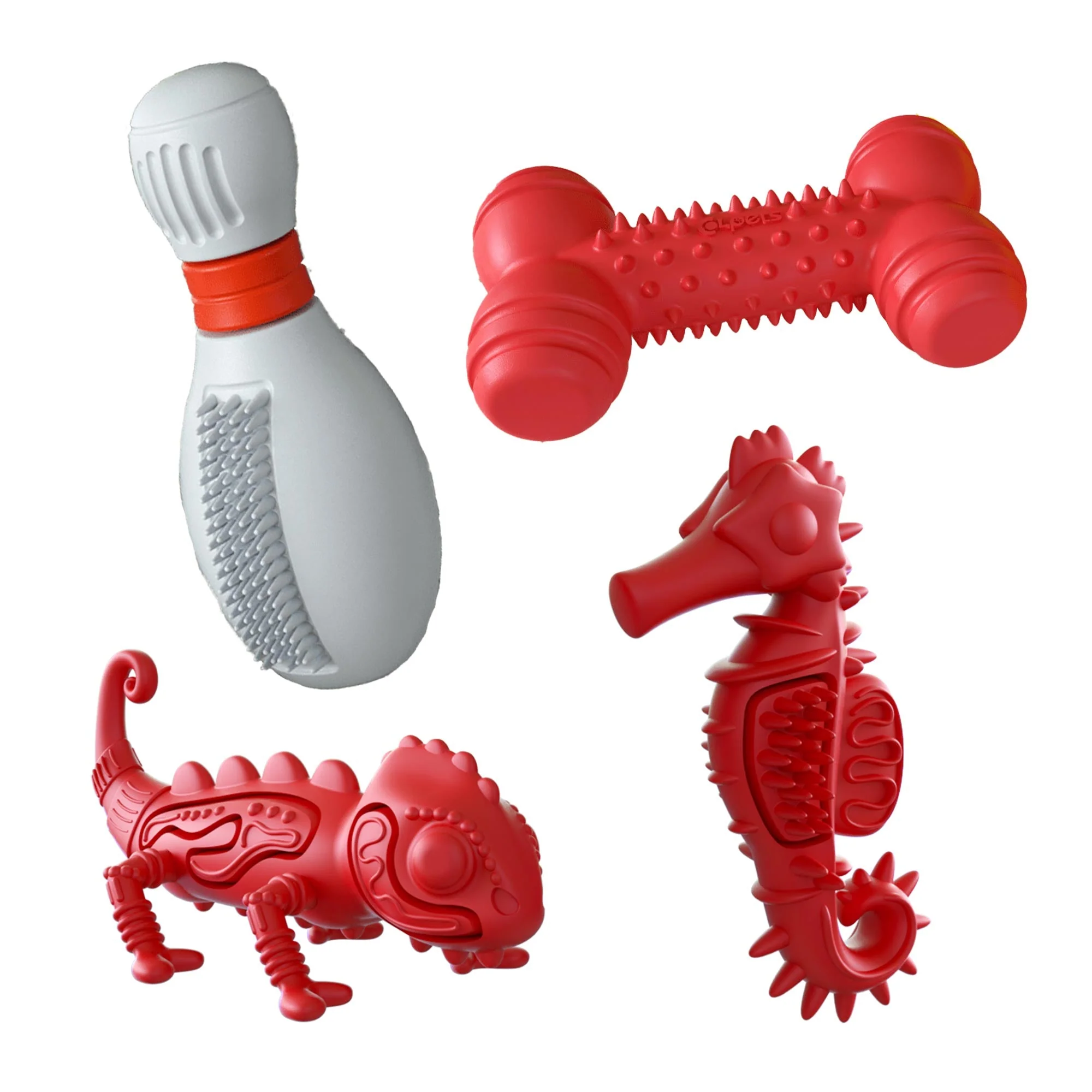 Jeffers Puppy Dental Dog Chew Toys, 4 pc, Small - Image 1