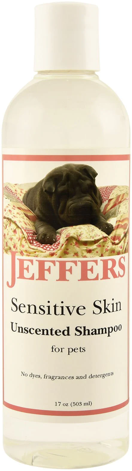 Jeffers Pet Sensitive Skin Unscented, Dye-Free, Fragrance-Free & Detergent-Free Pet Shampoo - Image 1